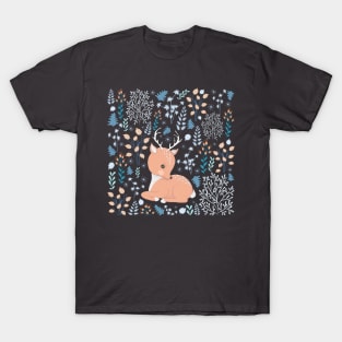 Whimsical Deer T-Shirt